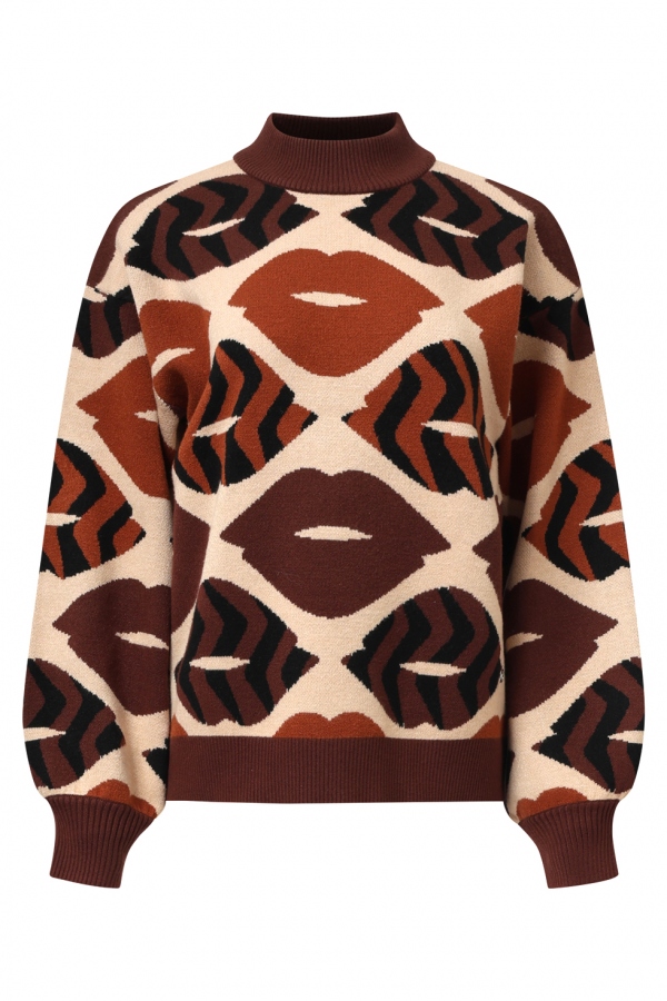 SUÉTER DE PUNTO LABIOS