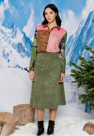 CAMISA PATCHWORK ANIMAL PRINT 2