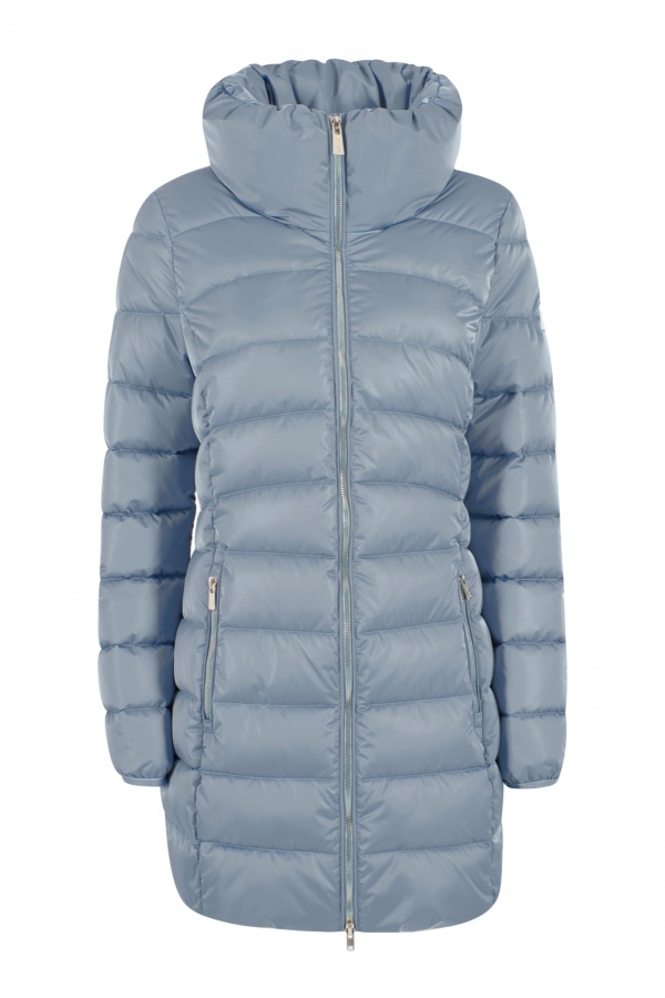 ABRIGO ACOLCHADO AZUL CLARO