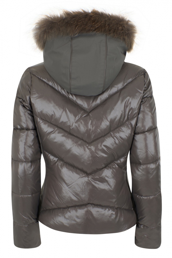 ABRIGO CORTO ACOLCHADO TAUPE