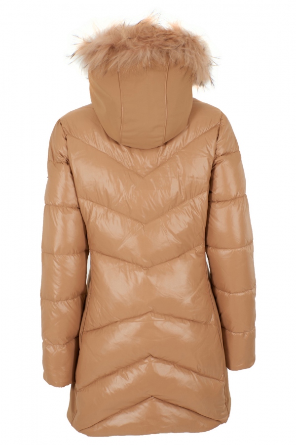 ABRIGO ACOLCHADO CARAMELO