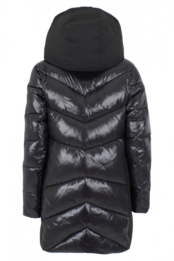 ABRIGO DE PLUMA NEGRO