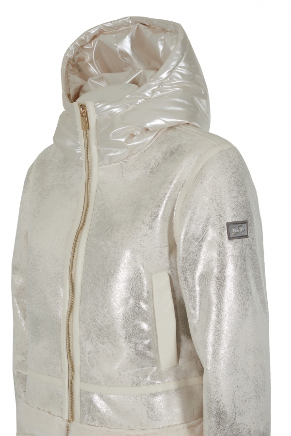 ABRIGO BORREGUITO MARFIL