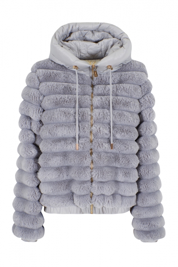 CHAQUETA BOMBER PELO GRIS CHAQUETA BOMBER PELO GRIS