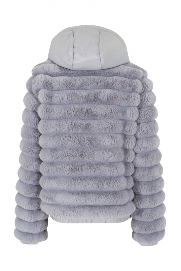 CHAQUETA BOMBER PELO GRIS CHAQUETA BOMBER PELO GRIS