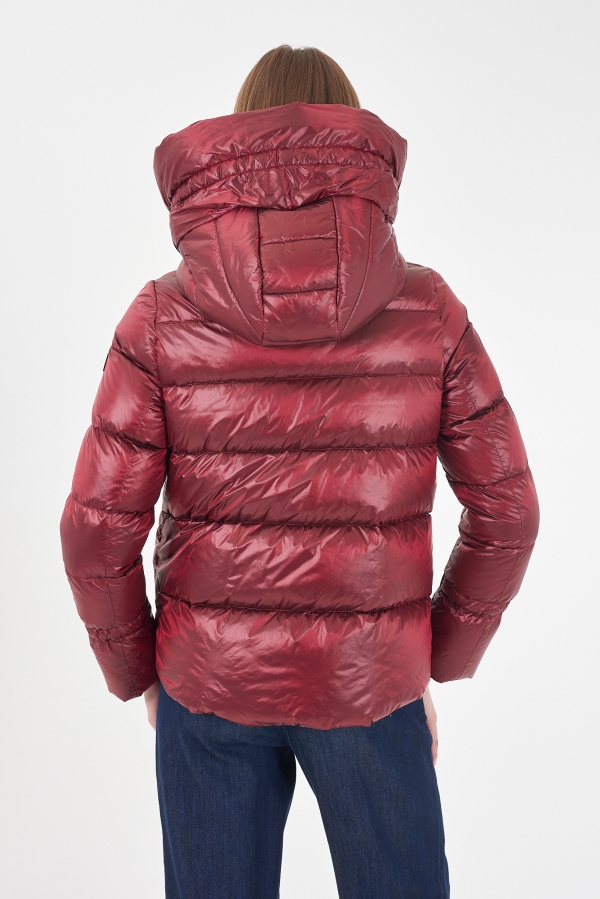 ABRIGO CORTO PUFFER PLUMAS... 2