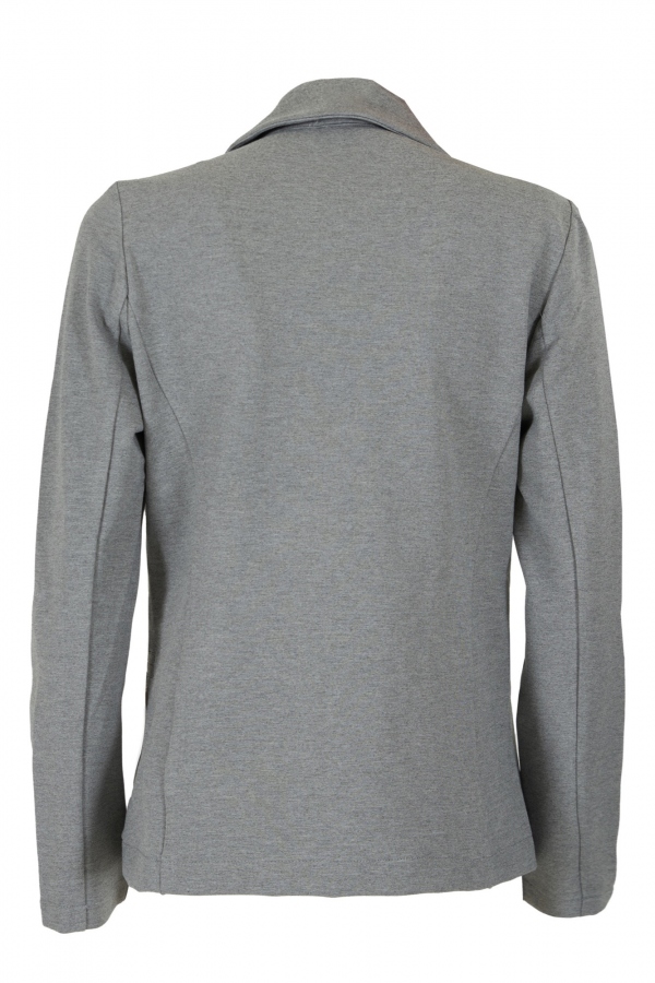 BLAZER PUNTO MILANO GRIS MELANGE