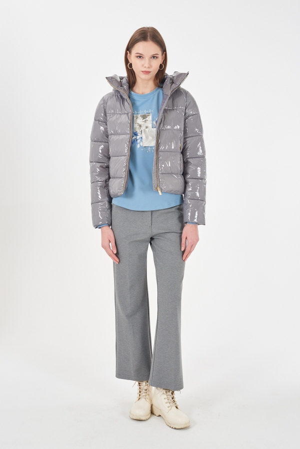 PANTALÓN CROPPED PALAZZO PUNTO MILANO...