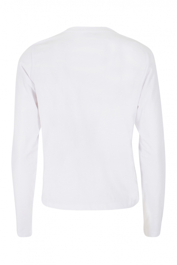 CAMISETA BLANCA ANIMAL PRINT DORADO