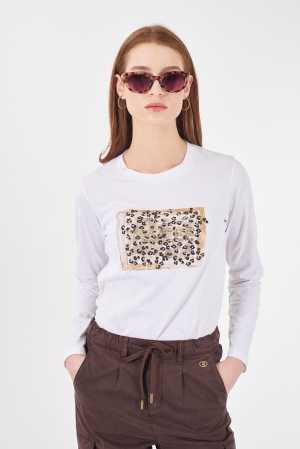 CAMISETA BLANCA ANIMAL...