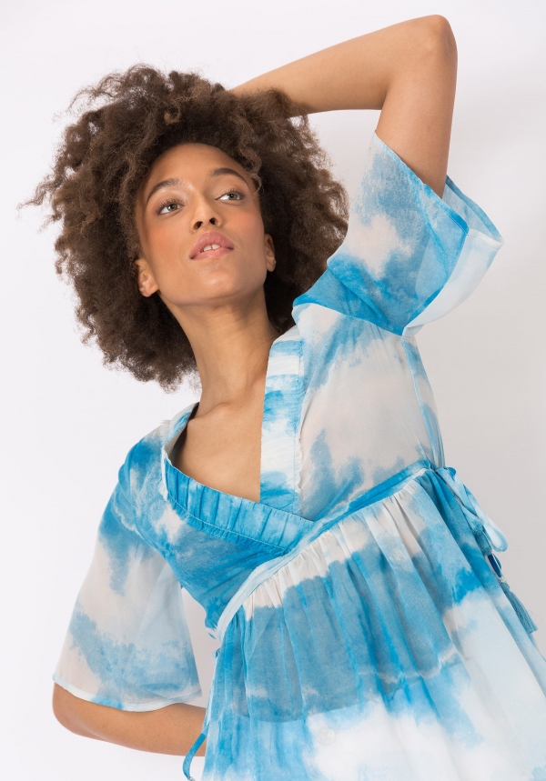 BLUSA FLUIDA ESTAMPADA 2