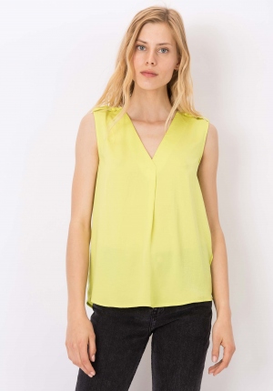 BLUSA FLUIDA PISTACHO