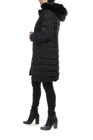 ABRIGO LARGO NEGRO 2