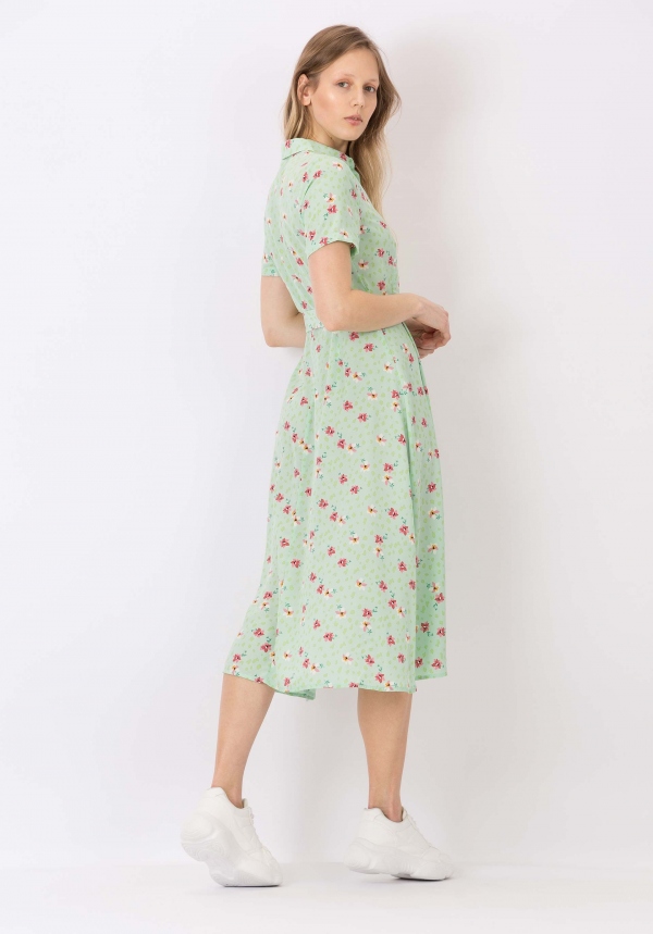 VESTIDO CAMISERO FLORAL