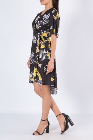 VESTIDO FLORES AMARILLAS 2