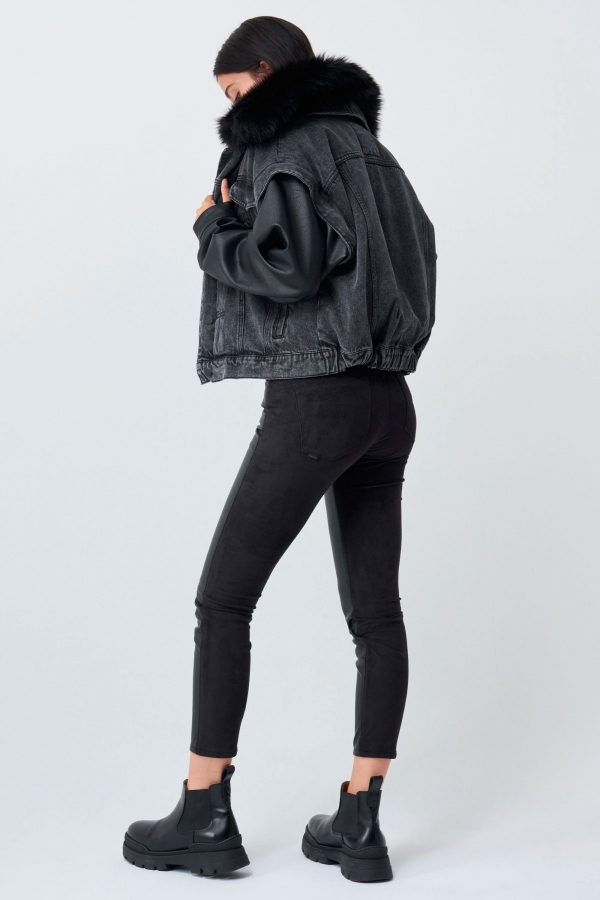 CAZADORA VAQUERA OVERSIZE MULTIFUNCIÓN