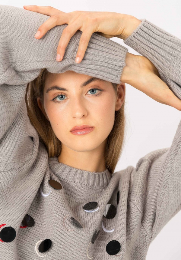 JERSEY LENTEJUELAS GRIS 2