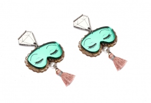 PENDIENTES ANTIFAZ Y POMPONES 2