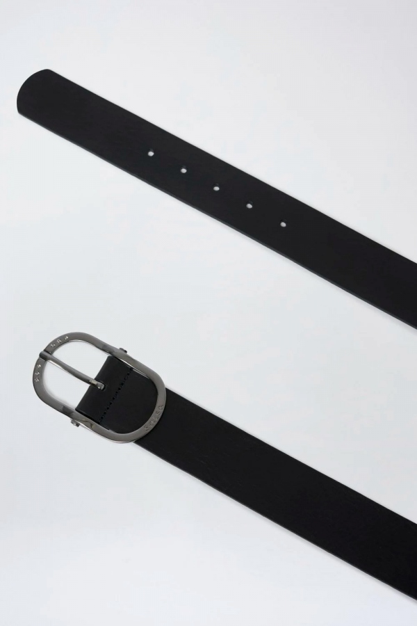 CINTURÓN PIEL NEGRO SWAROVSKI