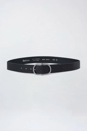 CINTURÓN PIEL NEGRO SWAROVSKI 2