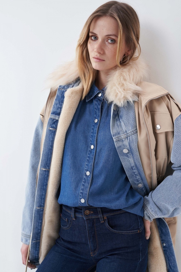 CAMISA VAQUERA DETALLE HOMBROS