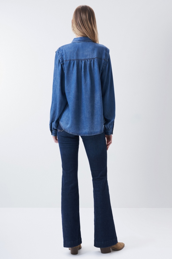 CAMISA VAQUERA DETALLE HOMBROS
