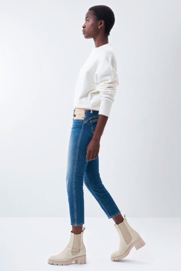 JEANS PUSH UP WONDER CROPPED SKINNY... JEANS PUSH UP WONDER CROPPED SKINNY...