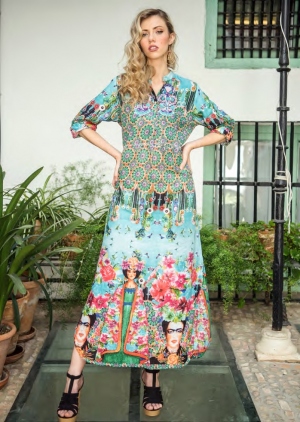 KIMONO LARGO FRIDA KHALO