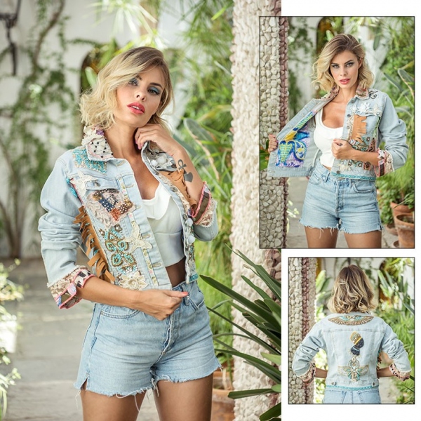CAZADORA DENIM PEDRERIA 2