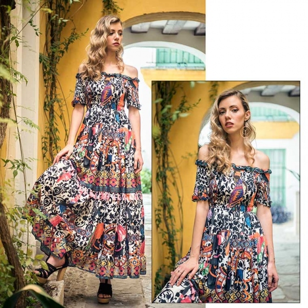 VESTIDO LARGO ÉTNICO 2