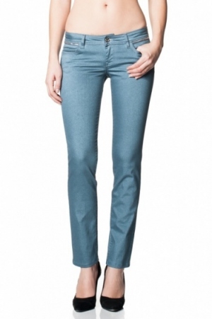 JEANS SHAPE UP AZUL BRILLANTE