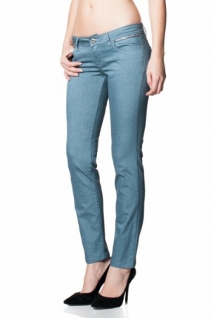 JEANS SHAPE UP AZUL BRILLANTE 2