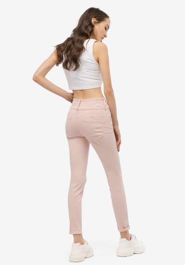 JEANS DOUBLE UP SKINNY ROSA