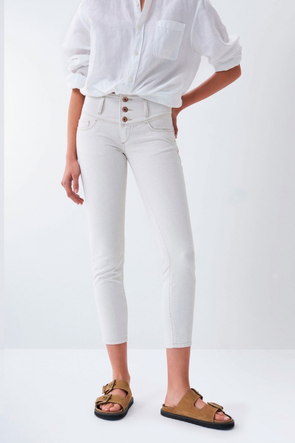 JEANS PUSH UP MISTERY CROPPED SKINNY... JEANS PUSH UP MISTERY CROPPED SKINNY...