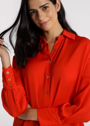 CAMISA FLUIDA ROJA VICTORIO... 2