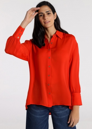 CAMISA FLUIDA ROJA VICTORIO...