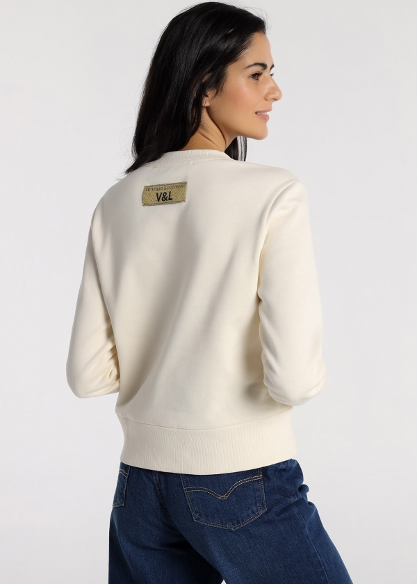 SUDADERA BEIGE VICTORIO Y LUCCHINO SUDADERA BEIGE VICTORIO Y LUCCHINO