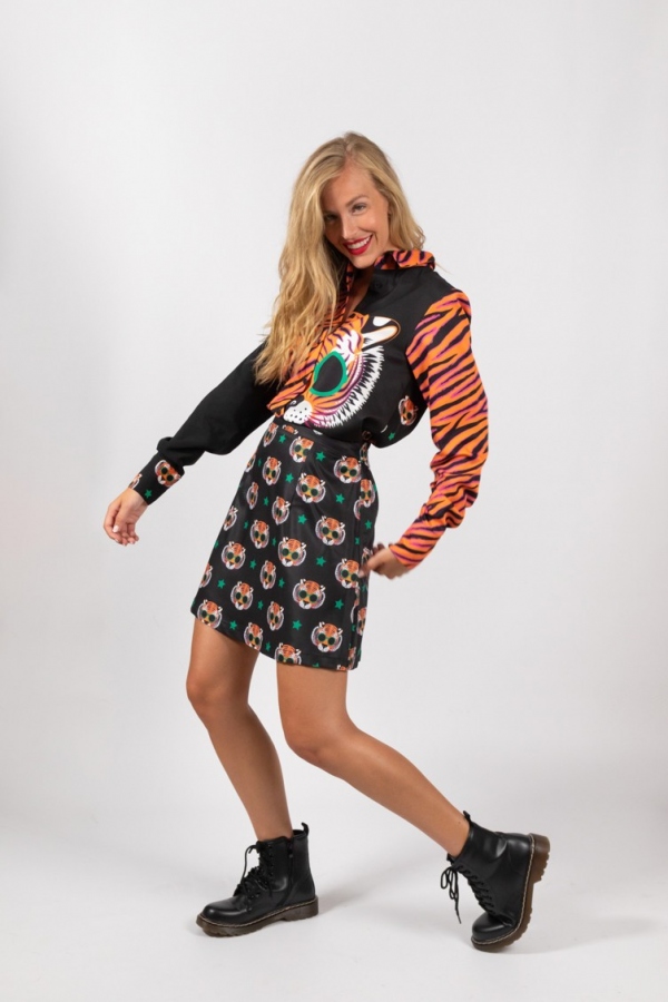 CAMISA COMBINADA GOOD VIBES