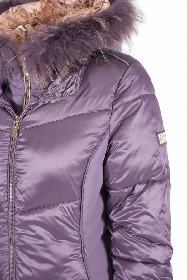 ABRIGO CORTO PELO MORADO YES ZEE ABRIGO CORTO PELO MORADO YES ZEE