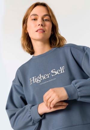 SUDADERA TEXTO BORDADO 2