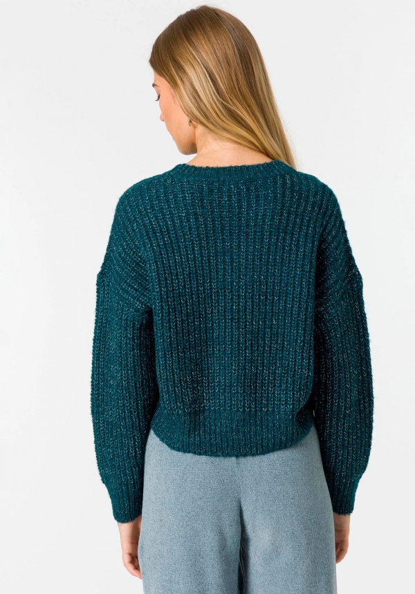 JERSEY DE PUNTO PETRÓLEO HILO METALIZADO JERSEY DE PUNTO PETRÓLEO HILO METALIZADO