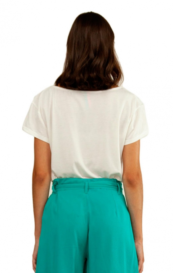 CAMISETA BULLDOG FLORAL MALALÁ CAMISETA BULLDOG FLORAL MALALÁ