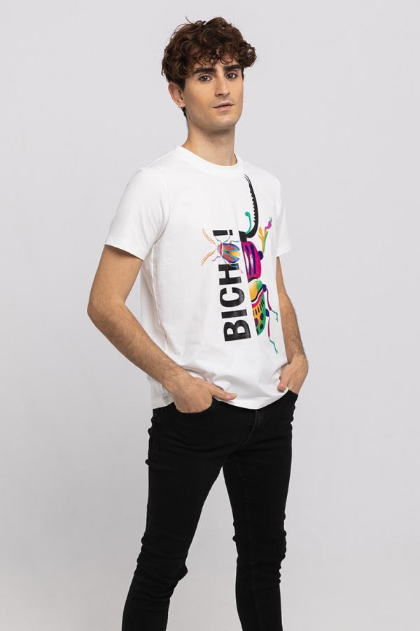 CAMISETA UNISEX CONTIGO SI, BICHO -... CAMISETA UNISEX CONTIGO SI, BICHO -...